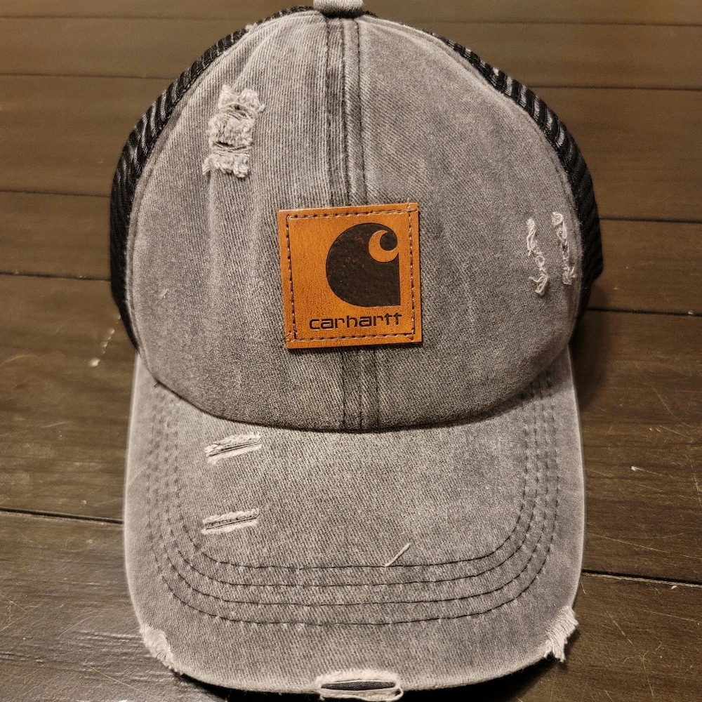 Women's Carhartt Hat for ponytails